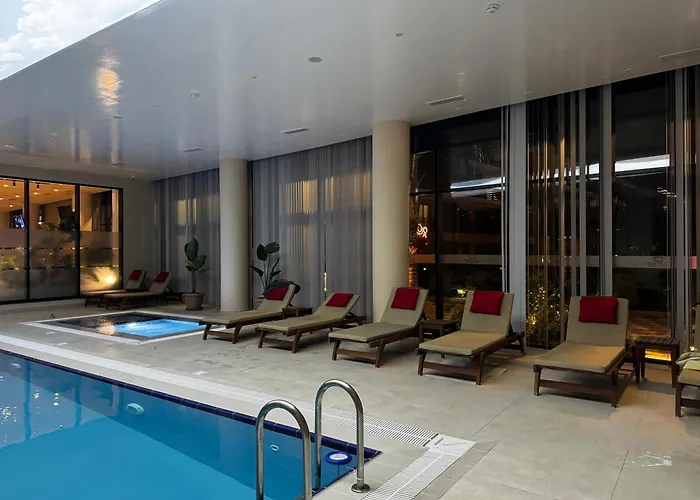 アパート Courtyard Long Iskele *